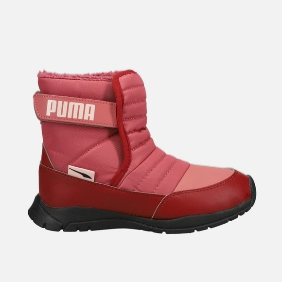 NEW Puma Pink and Red Winter Boots for Kids Multiple Sizes Available - Picture 1 of 6